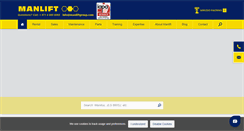 Desktop Screenshot of manliftgroup.com